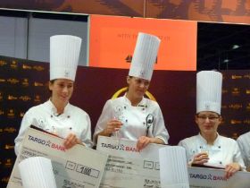 Siegerehrung Deutsche Meisterschaft der Chocolatiers "German Chocolate Masters" (2. Platz)